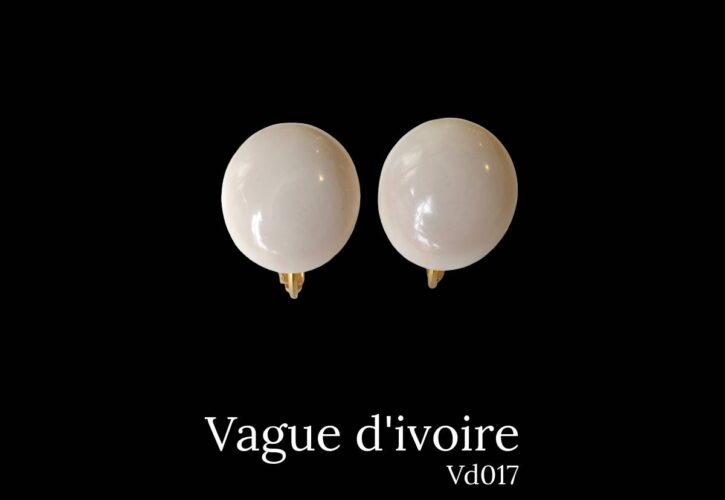 【紹介動画】Vague d’ivoire (ヴァーグ　ディヴォワー) イヤリング　Vd017